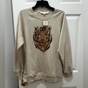 NWT Tiger Sweatshirt size M